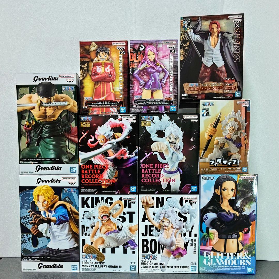 ワンピース　フィギュア　11体セット 最新含む‼︎プライズONE PIECEフィギュア 11体セット‼︎ワンピース